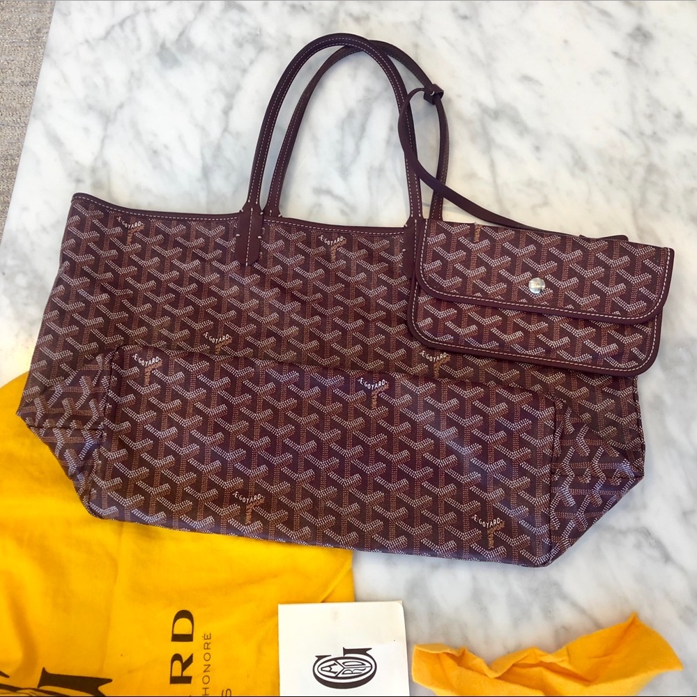 ❌SOLD❌ Goyard Saint Louis Tote PM Burgundy